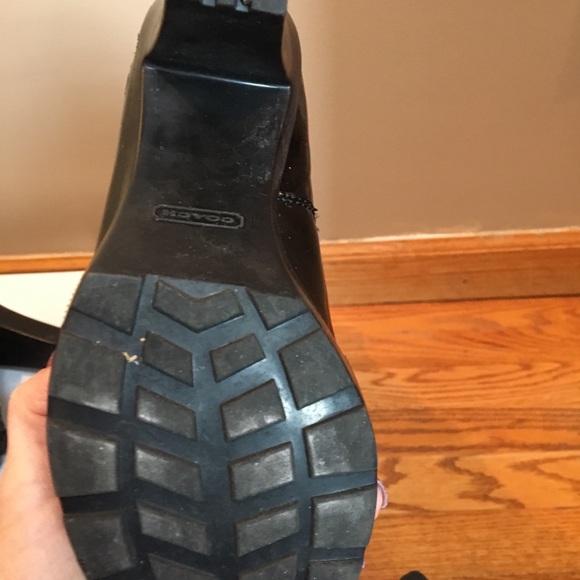 Coach rain boots. - Picture 3 of 3